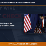 POLICY WIRE FACT CHECK: Trump Claims ,000 Payout for Republican Victory as Vance Looms