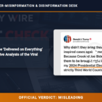 POLICY WIRE FACT CHECK: Trump Claims He ‘Delivered on Everything’ – A Comprehensive Analysis of the Viral Statement