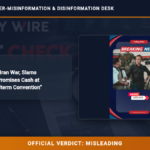 POLICY WIRE FACT CHECK: Trump Defends Iran War, Slams Democrats and Promises Cash at Republicans’ Midterm Convention