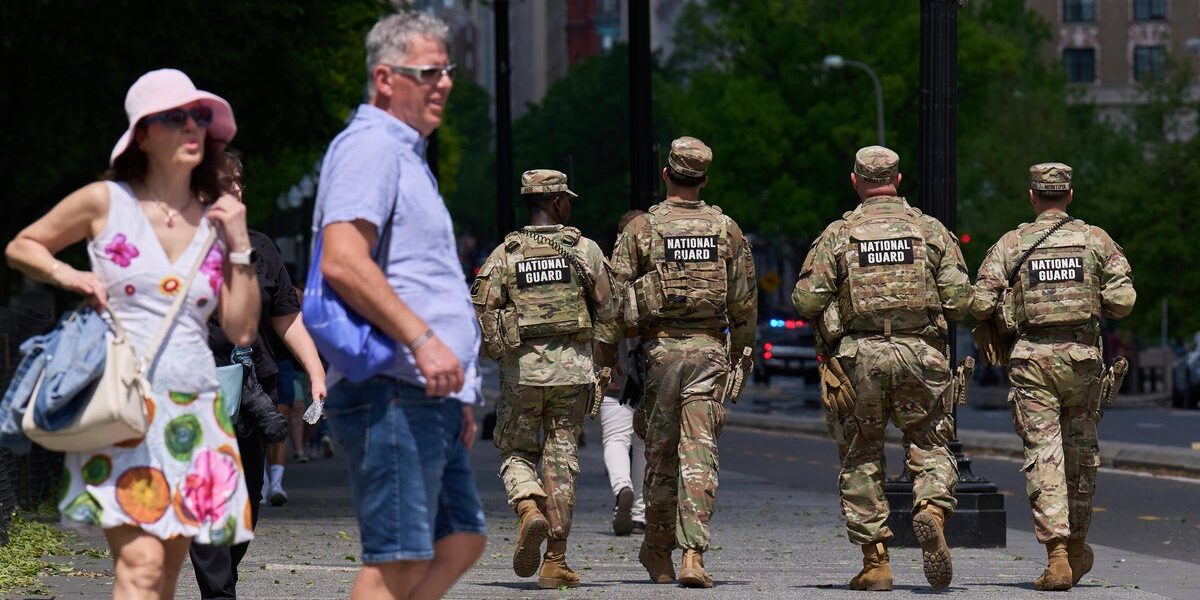 National Guardsman Charged After Pointing Gun at Colleague During D.C. Crime Crackdown