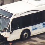 Several Injured as Shuttle Bus Collides with Concrete Barrier at Newark Airport