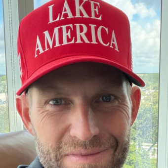 Eric Trump Faces Online Backlash After Posting ‘Lake America’ Hat Photo Eric Trump Faces Online Backlash After Posting ‘Lake America’ Hat Photo