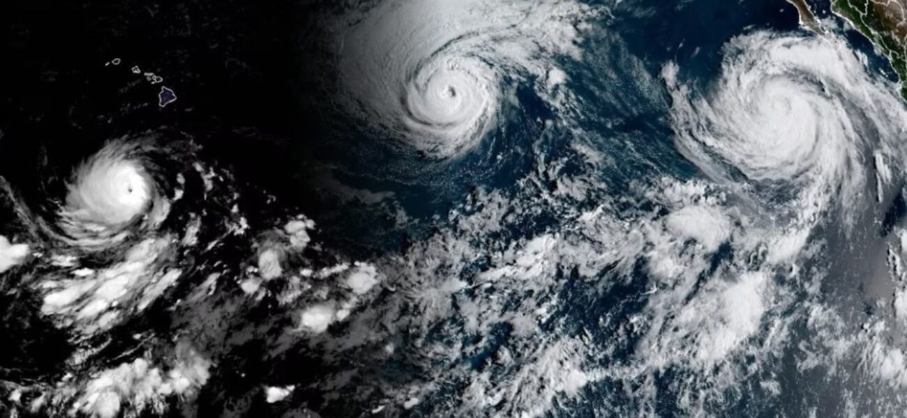 Super El Niño Fuels Rare Triple Hurricane Surge Across Pacific Super El Niño Fuels Rare Triple Hurricane Surge Across Pacific