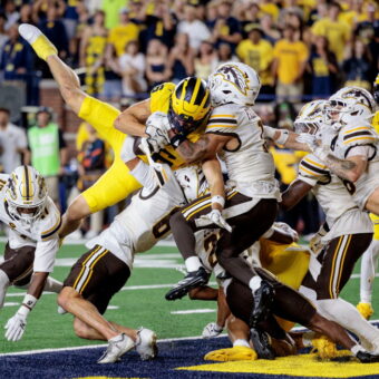 Michigan Snatches Victory from Jaws of Defeat with Last-Second Hail Mary Michigan Snatches Victory from Jaws of Defeat with Last-Second Hail Mary