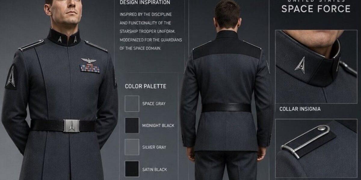 Trump’s Space Force Uniform Design Sparks Sci-Fi Comparisons and Criticism