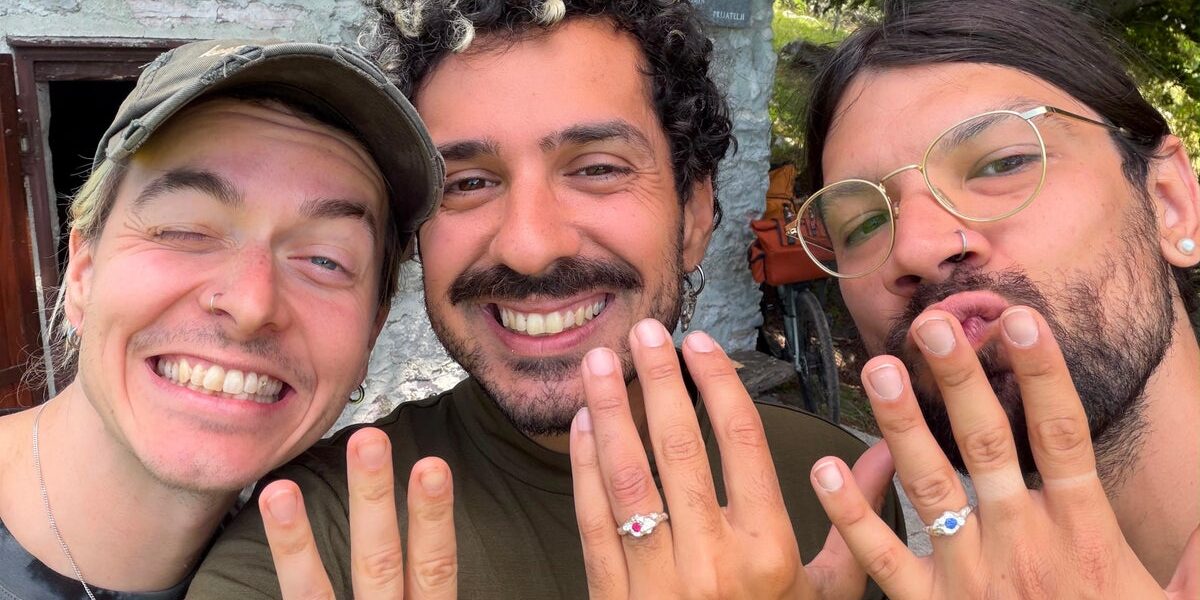 Three Friends in Berlin Propose to Each Other as Platonic Life Partners