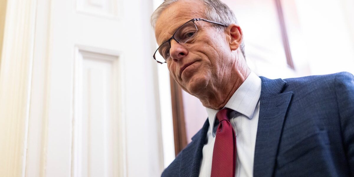 Senate Leader Thune Missing from GOP Convention as Tensions with Trump Emerge Senate Leader Thune Missing from GOP Convention as Tensions with Trump Emerge