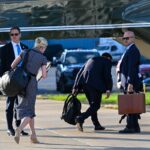 Natalie Harp Spotted with Trump During AI-Generated Social Media Surge at Bedminster