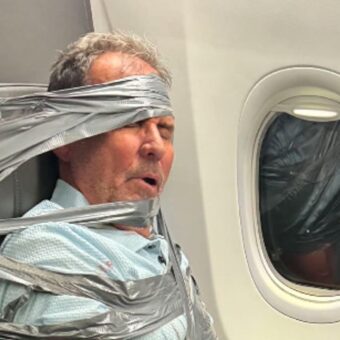 New Jersey Gun Range Owner Helps Restrain Melting Passenger on American Airlines Flight New Jersey Gun Range Owner Helps Restrain Melting Passenger on American Airlines Flight