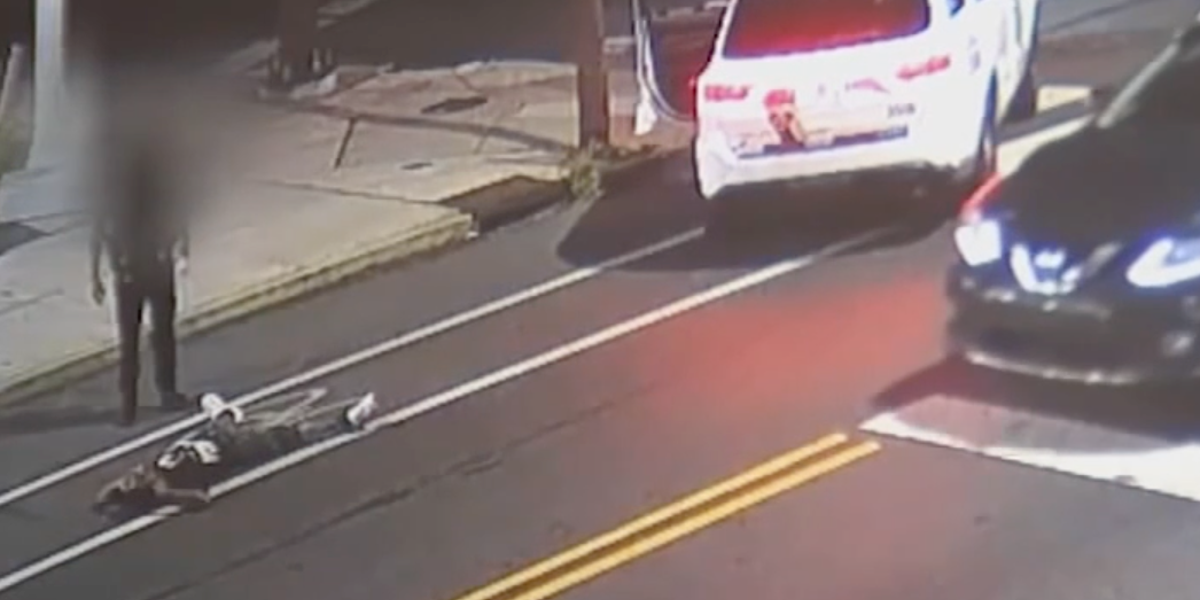 Officer Nudges Man in Street Before Driving Away, Leading to Fatal Hit-and-Run Officer Nudges Man in Street Before Driving Away, Leading to Fatal Hit-and-Run