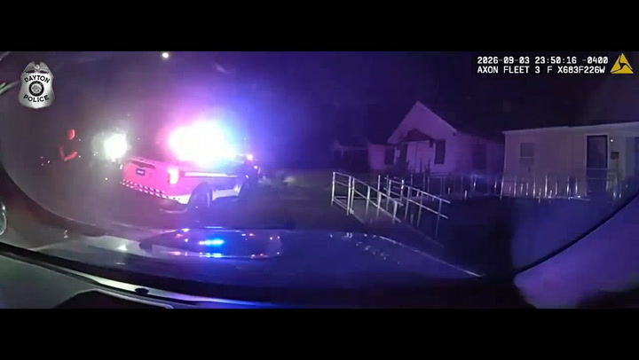 Homicide Suspect Crashes Stolen Police Cruiser Through Ohio Home Homicide Suspect Crashes Stolen Police Cruiser Through Ohio Home