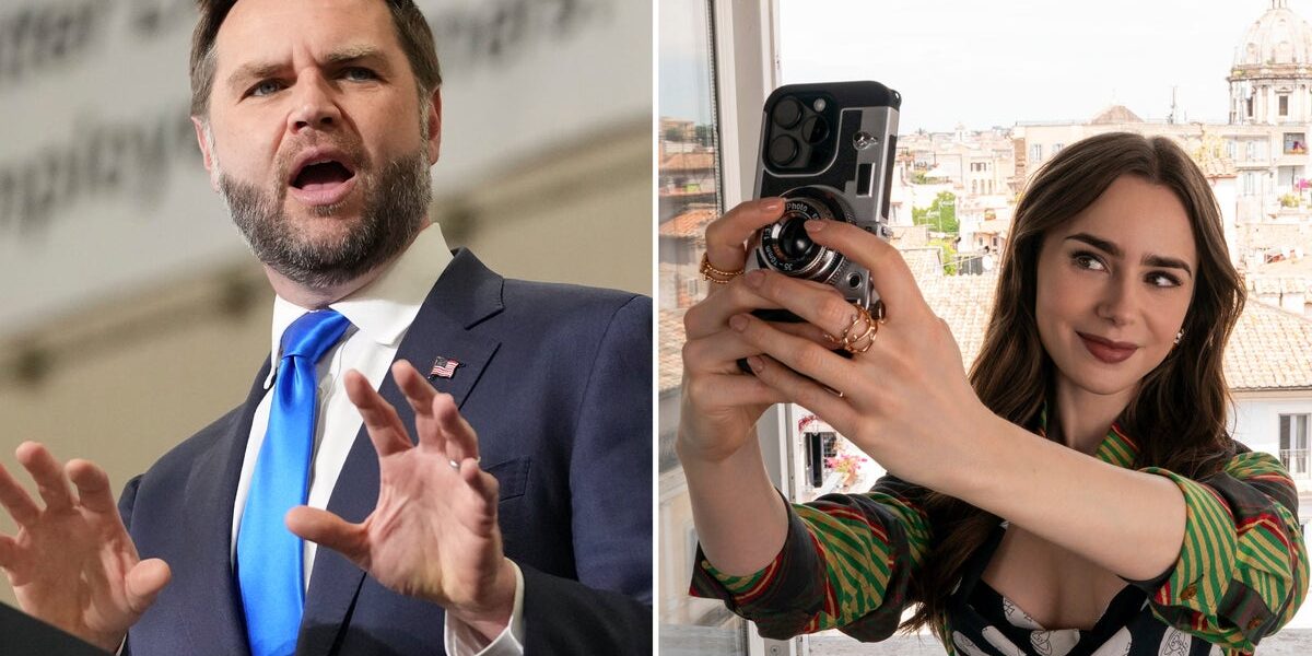 JD Vance Calls ‘Emily in Paris’ a ‘Shakespeare of Our Time’ in Viral TikTok Post JD Vance Calls ‘Emily in Paris’ a ‘Shakespeare of Our Time’ in Viral TikTok Post