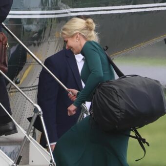 Trump Team Attacks Reporter for Highlighting Natalie Harp’s Presence on Ireland Trip