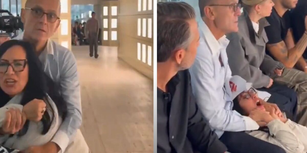 Powerful Fashion Executive Physically Restrains Woman at NYFW in Shocking Incident Powerful Fashion Executive Physically Restrains Woman at NYFW in Shocking Incident