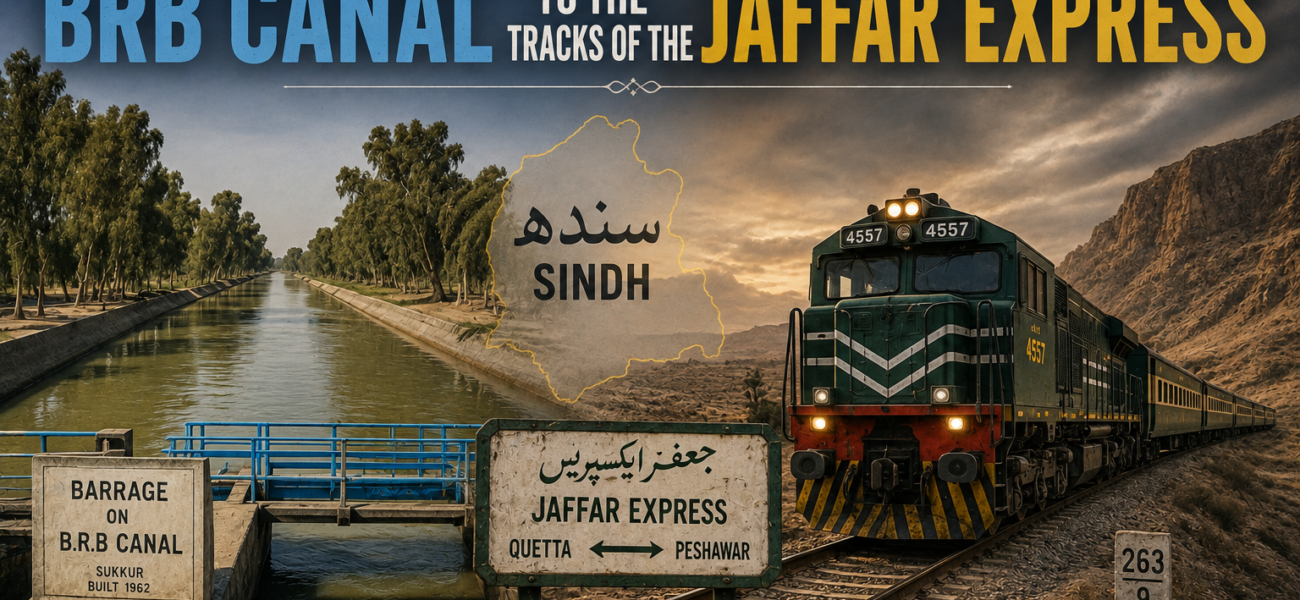 From the Banks of the BRB Canal to the Tracks of the Jaffar Express From the Banks of the BRB Canal to the Tracks of the Jaffar Express