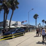 Man Fleeing Stolen Tesla Hits Woman on San Diego Boardwalk, Chased by Bystanders