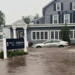 Severe Flooding Disrupts Commutes and Closes Airports in Coastal Northeast Severe Flooding Disrupts Commutes and Closes Airports in Coastal Northeast