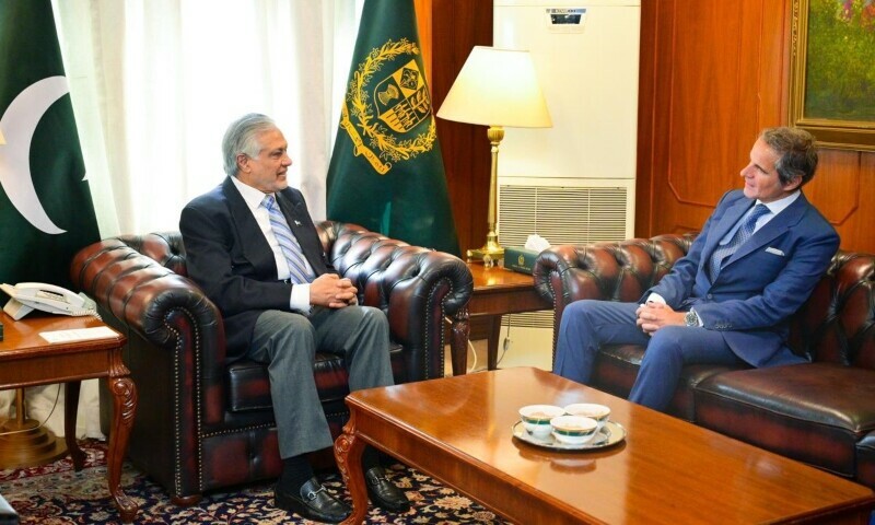 Pakistan Proves Commitment to Regional Peace: Ishaq Dar Calls IAEA Chief on US-Iran De-escalation Pakistan Proves Commitment to Regional Peace: Ishaq Dar Calls IAEA Chief on US-Iran De-escalation
