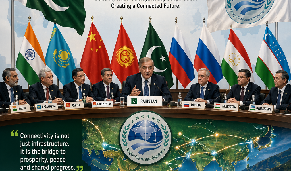 Pakistan Takes Charge of SCO, Puts Connectivity at the Core