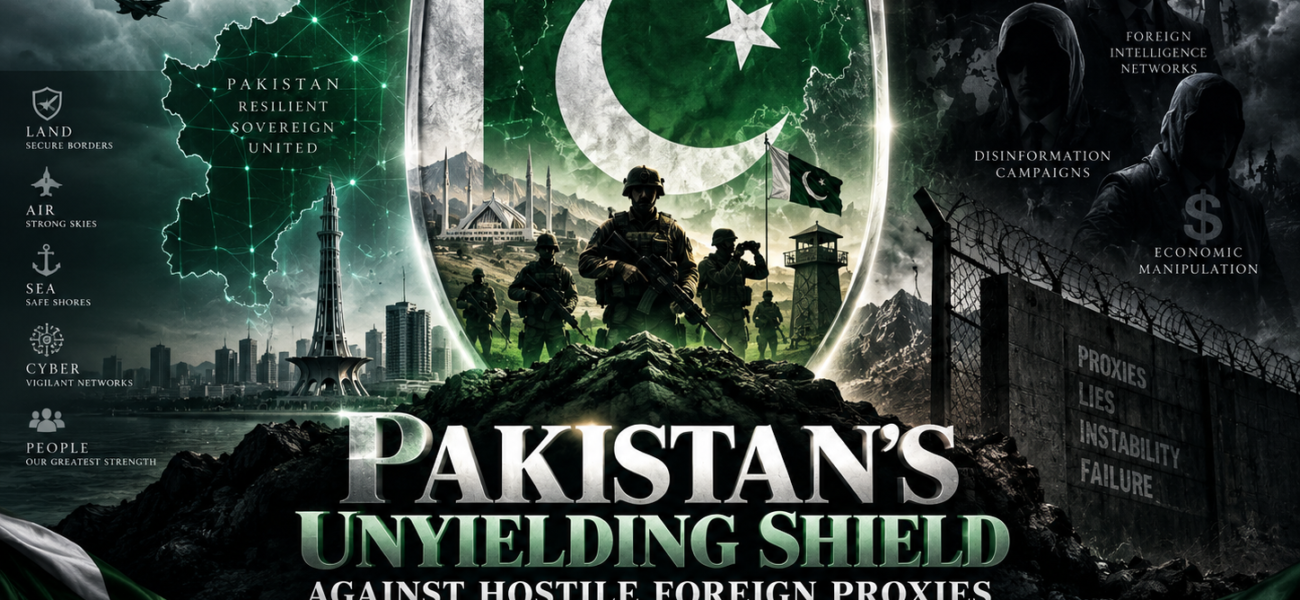 Pakistan’s Unyielding Shield Against Hostile Foreign Proxies