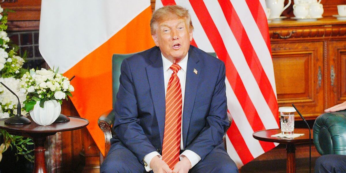 Trump Expresses Support for United Ireland During Visit to Dublin