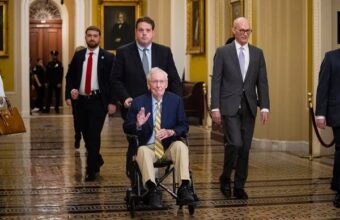 Sen. McConnell Returns to Senate After Three-Month Recovery from Fall