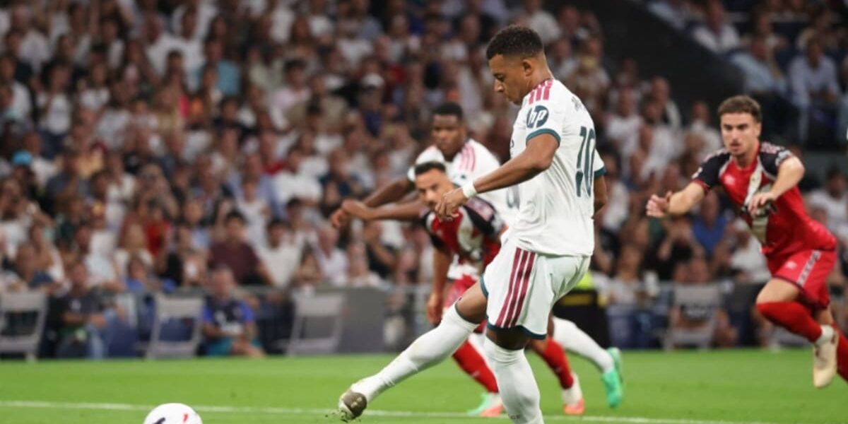 Mbappe scores twice as Real Madrid beat Rayo Vallecano 4-1 in LaLiga clash Mbappe scores twice as Real Madrid beat Rayo Vallecano 4-1 in LaLiga clash