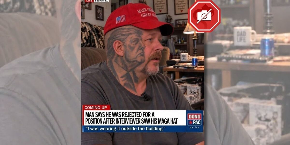 POLICY WIRE FACT CHECK: Did a man with a Trump face tattoo lose a job over his MAGA hat? POLICY WIRE FACT CHECK: Did a man with a Trump face tattoo lose a job over his MAGA hat?