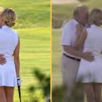 POLICY WIRE FACT CHECK: Is image of Trump kissing Natalie Harp on golf course real? POLICY WIRE FACT CHECK: Is image of Trump kissing Natalie Harp on golf course real?