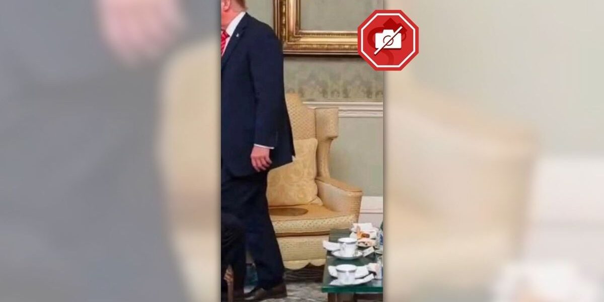 POLICY WIRE FACT CHECK: Is the viral image of Trump leaving a brown stain on a chair in Ireland authentic? POLICY WIRE FACT CHECK: Is the viral image of Trump leaving a brown stain on a chair in Ireland authentic?