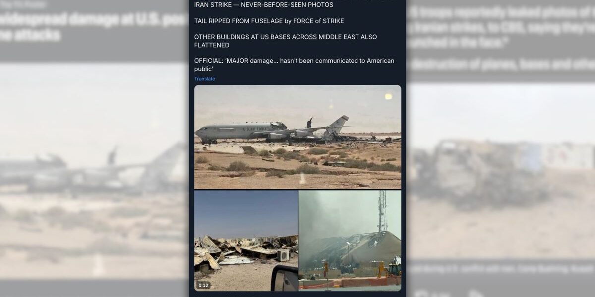 POLICY WIRE FACT CHECK: ‘Leaked’ Photos Allegedly Show Iranian Damage to U.S. Bases in the Middle East POLICY WIRE FACT CHECK: ‘Leaked’ Photos Allegedly Show Iranian Damage to U.S. Bases in the Middle East