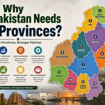 Why Pakistan Needs 12 Provinces?